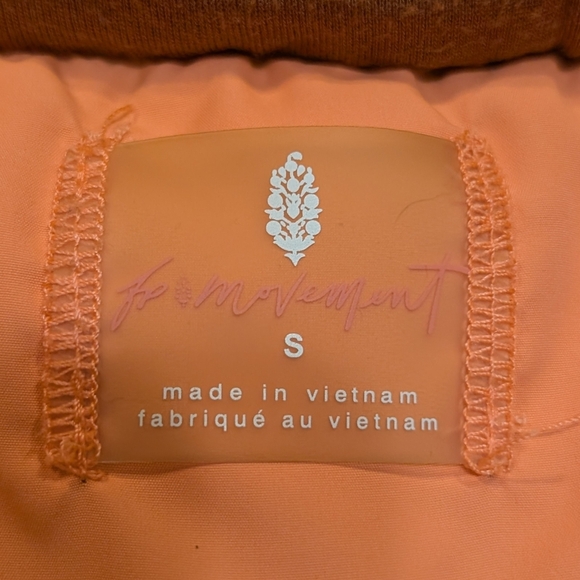 Free People FP Movement Anorak Sweatshirt Women's S Brown Sherpa Hooded - Picture 3 of 6